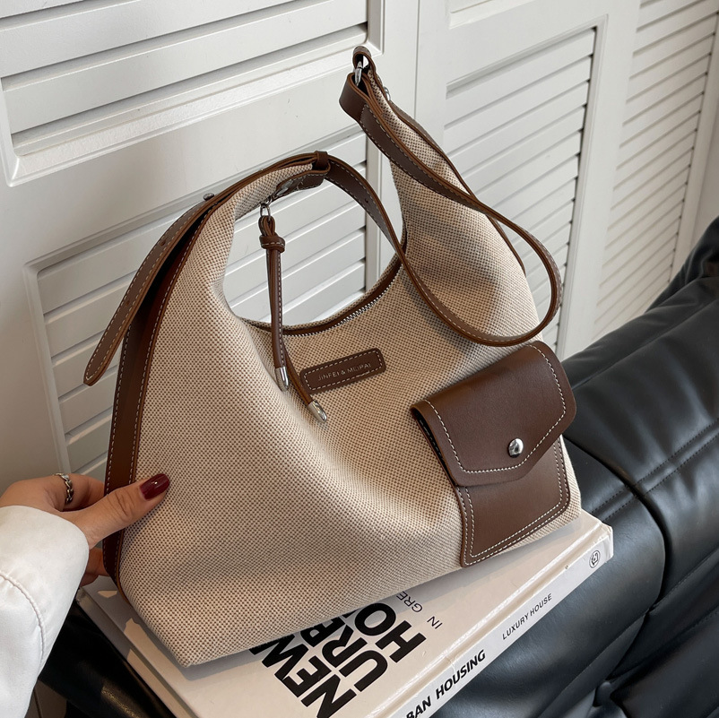 Large Capacity Bag for Women Summer 2025 New Trendy Shoulder Bag for Class High-End Commuter Tote Bag